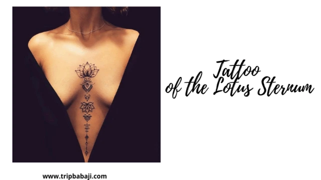 Tattoo of the Lotus Sternum