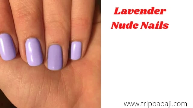 Lavender Detail + Bare Nails