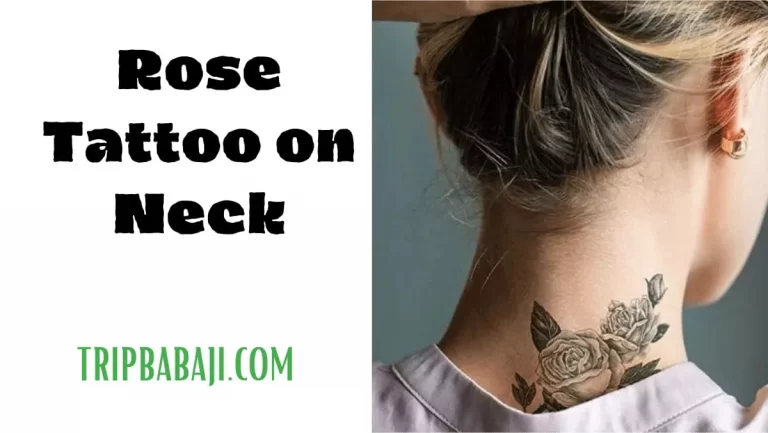 [Cool 9+] Best Rose Tattoo on Neck Amazing Ideas & Designs