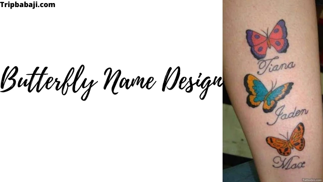 Butterfly Name Design
