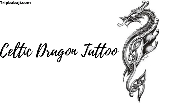 Celtic Dragon Foot Tattoo