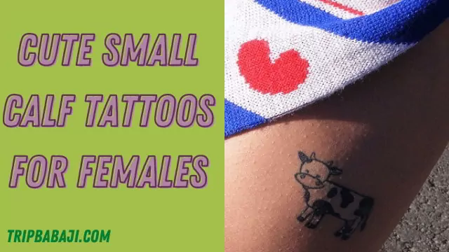 cute-small-calf-tattoos-for-females