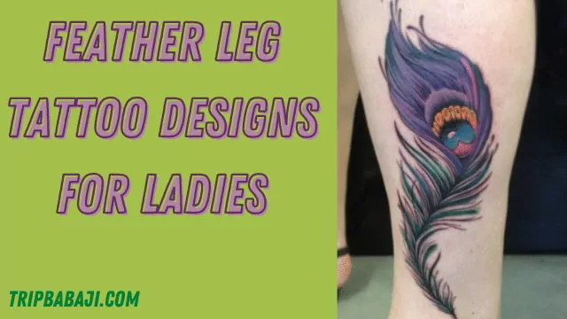 feather-leg-tattoo-designs-for-ladies