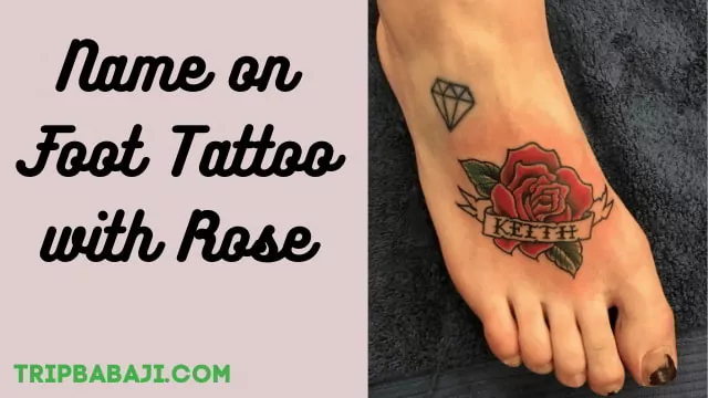 name-on-foot-tattoo-with-rose