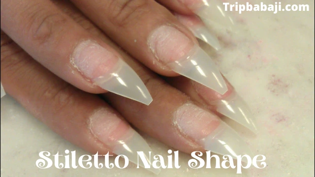 Stiletto Nail Shape
