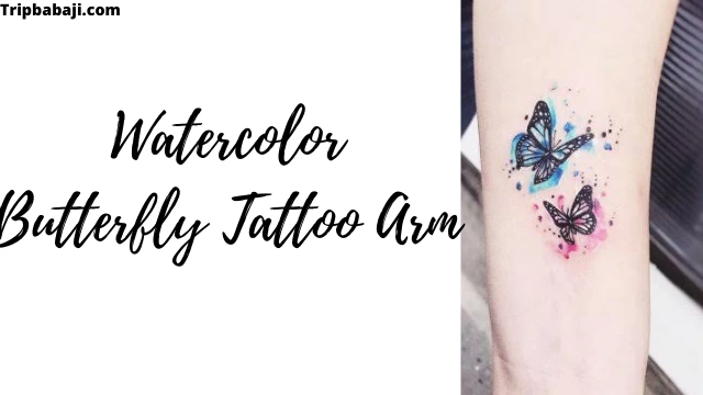 Watercolor Butterfly Design