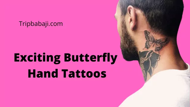 Exciting Butterfly Hand Tattoos