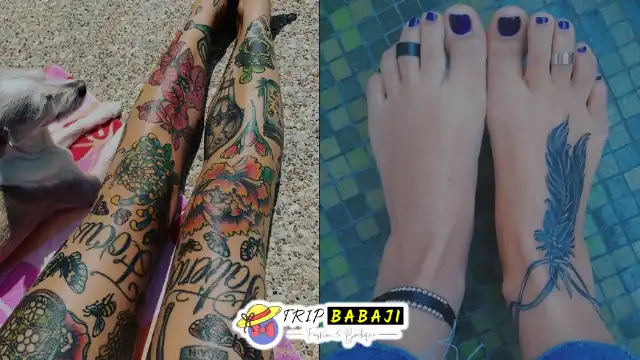 Leg tattoos 