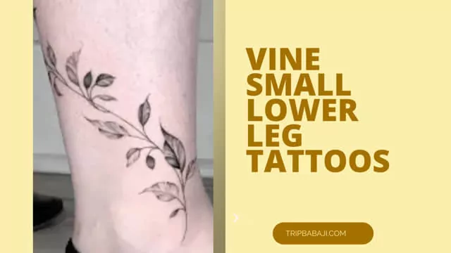 vine-small-lower-leg-tattoos-for-females